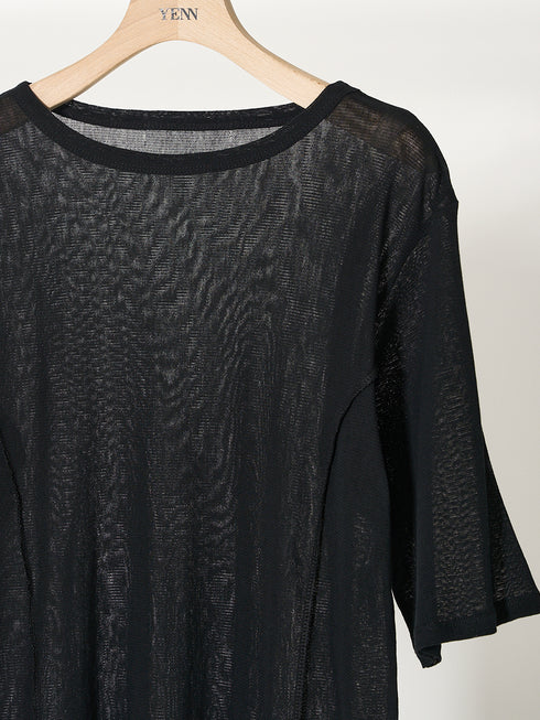 COTTON TULLE TEE /Y252-82038