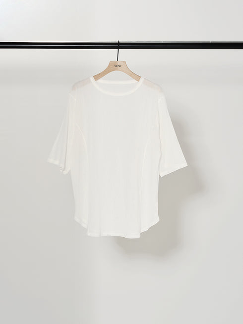 COTTON TULLE TEE /Y252-82038