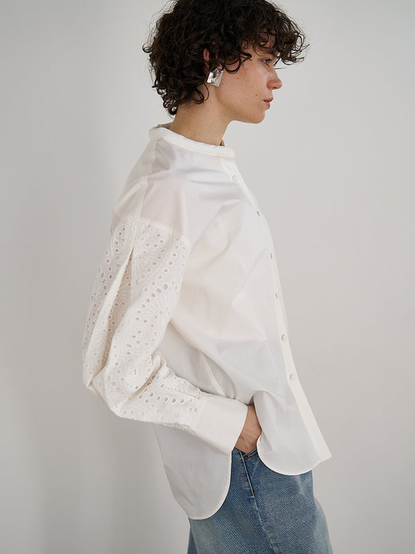 EMBRO SLEEVE SHIRT /Y253-12084