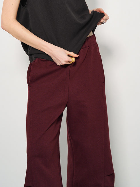 KNEE TUCK SWEAT PT /Y253-31078-2