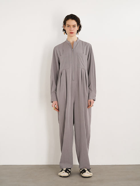 ZIP UP JUMPSUIT /Y253-31086