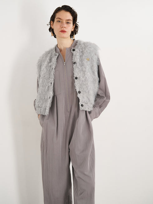 ZIP UP JUMPSUIT /Y253-31086