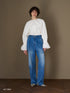 HIGH RISE TUCK WIDE PANTS /Y253-31101