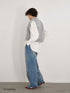HIGH RISE TUCK WIDE PANTS /Y253-31101