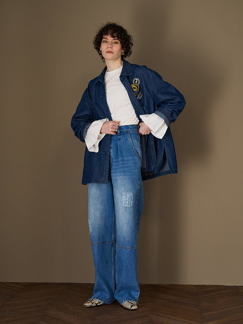 DENIM CHINA SHIRT JK /Y253-42100