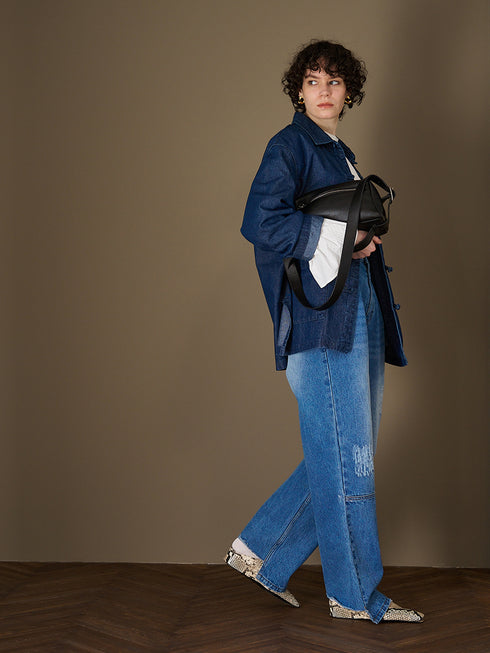 DENIM CHINA SHIRT JK /Y253-42100