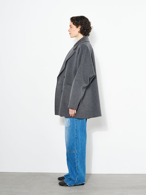 DOUBLE FACE PEA COAT /Y253-71090