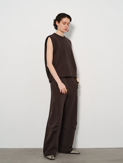 KNEE TUCK SWEAT PT /Y253-31078