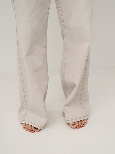 【 予約:11月中旬 】LOOSE FIT FLARE PT /Y254-31131