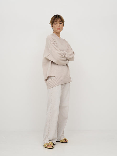 【 予約:11月中旬 】LOOSE FIT FLARE PT /Y254-31131