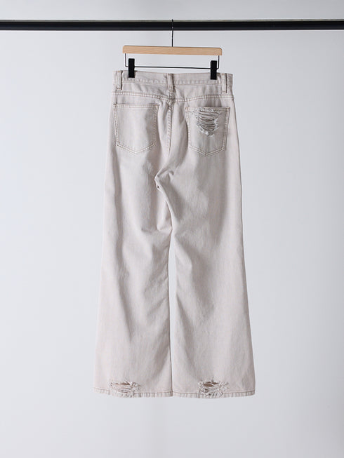 【 予約:11月中旬 】LOOSE FIT FLARE PT /Y254-31131