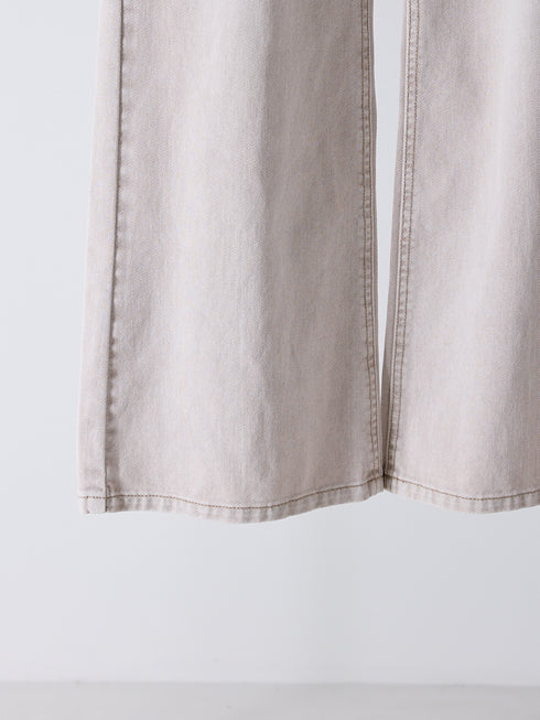 【 予約:11月中旬 】LOOSE FIT FLARE PT /Y254-31131