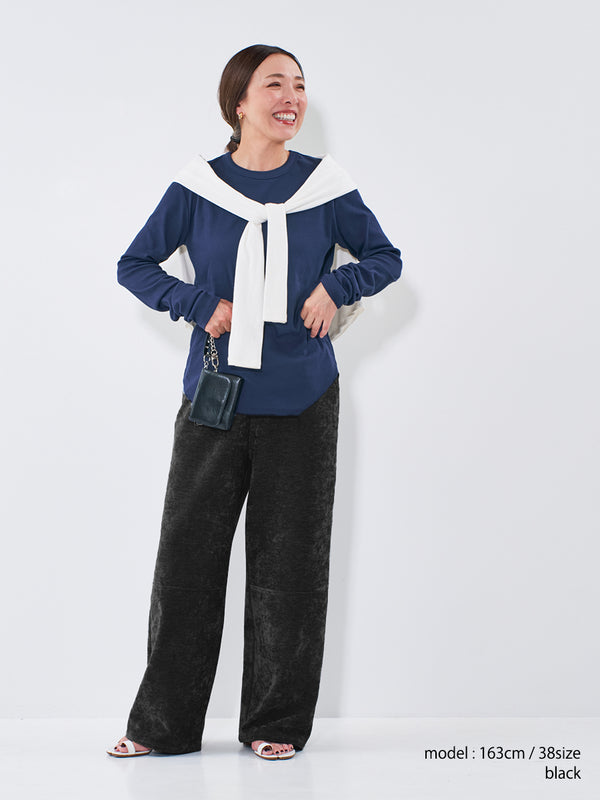 MOLE TWILL TUCK WIDE PT /Y254-31136