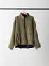 【 予約:8月中旬 】SHAGGY HALF ZIP JK /Y254-41126-4
