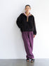 【 予約:8月中旬 】SHAGGY HALF ZIP JK /Y254-41126-4