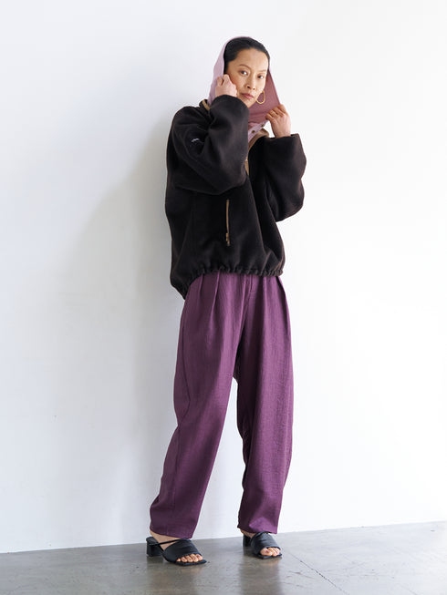 【 予約:8月中旬 】SHAGGY HALF ZIP JK /Y254-41126-4