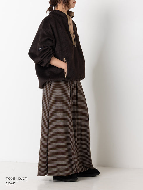 【 予約:8月中旬 】SHAGGY HALF ZIP JK /Y254-41126-4