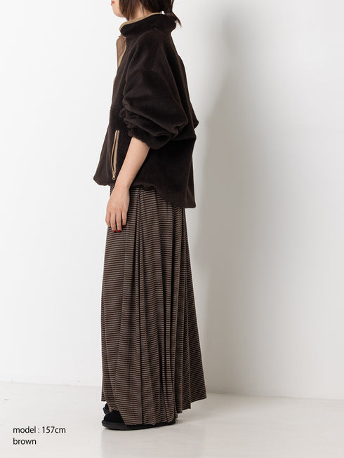 【 予約:8月中旬 】SHAGGY HALF ZIP JK /Y254-41126-4