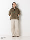SHAGGY HALF ZIP JK /Y254-41126-4