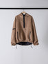 【 予約:8月中旬 】SHAGGY HALF ZIP JK /Y254-41126-4