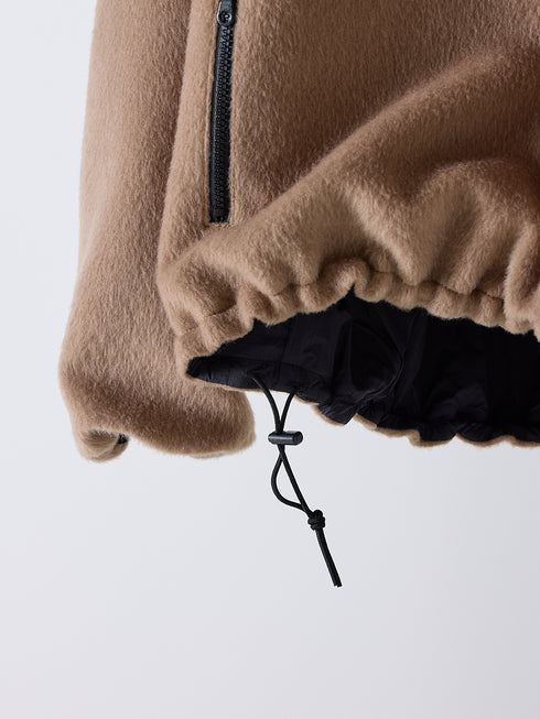 【 予約:12月中旬~下旬 】SHAGGY HALF ZIP JK /Y254-41126-3