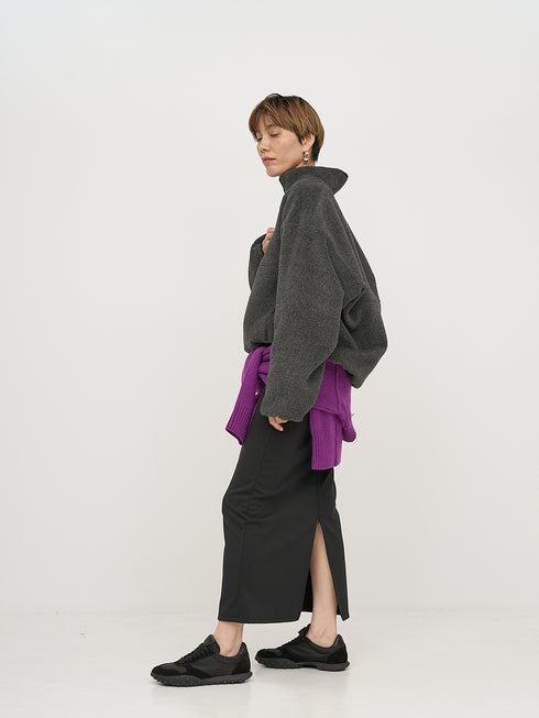 【 予約:12月中旬~下旬 】SHAGGY HALF ZIP JK /Y254-41126-2