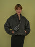 【 予約:12月中旬~下旬 】SHAGGY HALF ZIP JK /Y254-41126-3