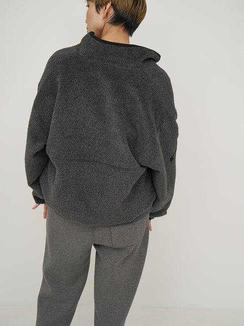 【 予約:8月中旬 】SHAGGY HALF ZIP JK /Y254-41126-4
