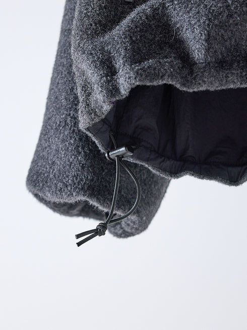 【 予約:8月中旬 】SHAGGY HALF ZIP JK /Y254-41126-4