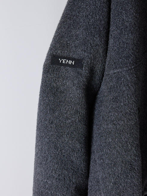 【 予約:8月中旬 】SHAGGY HALF ZIP JK /Y254-41126-4