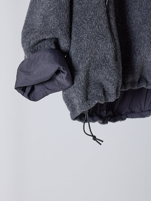 【 予約:8月中旬 】SHAGGY HALF ZIP JK /Y254-41126-4