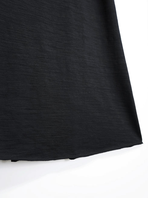 【 予約:10月中旬〜下旬 】SLUB FLARE DRESS/Y254-51135