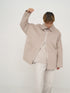 ZIP COLLAR MID COAT /Y254-71130