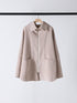ZIP COLLAR MID COAT /Y254-71130