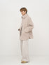 ZIP COLLAR MID COAT /Y254-71130