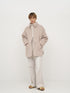 ZIP COLLAR MID COAT /Y254-71130