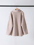 ZIP COLLAR MID COAT /Y254-71130