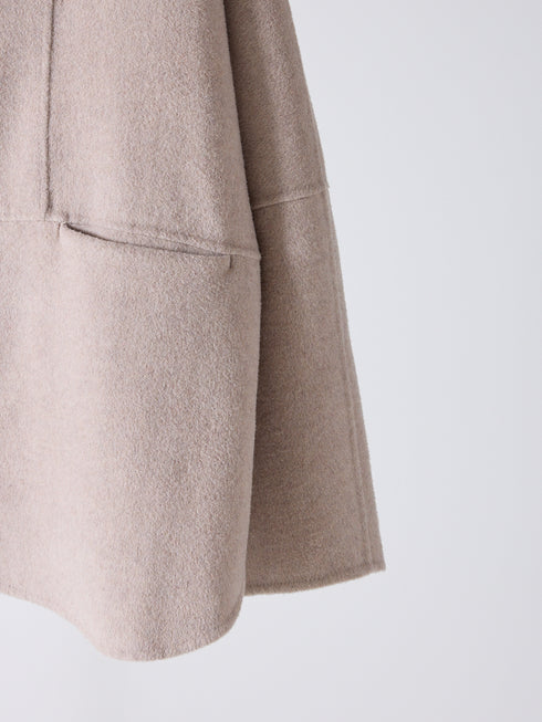 ZIP COLLAR MID COAT /Y254-71130