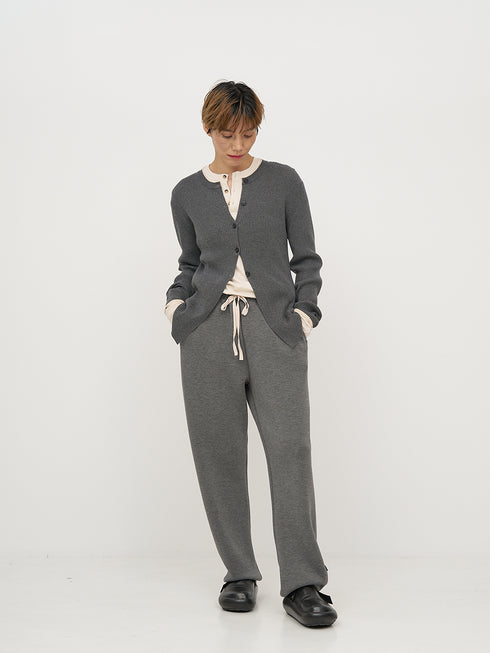 WOOL RIB CREW CD /Y254-91121