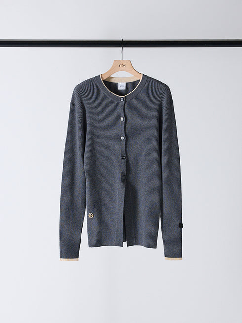 WOOL RIB CREW CD /Y254-91121