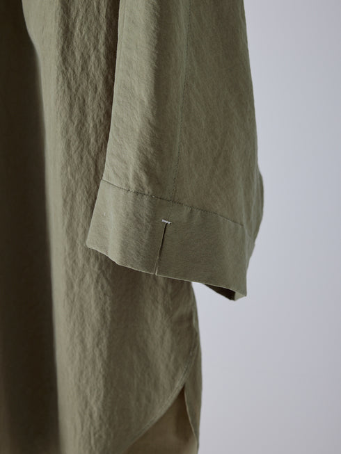 【 予約:2月上旬 】ROUND FORM SHIRT /Y261-11005