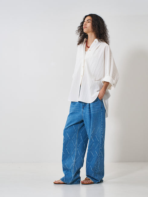 ROUND FORM SHIRT /Y261-11005