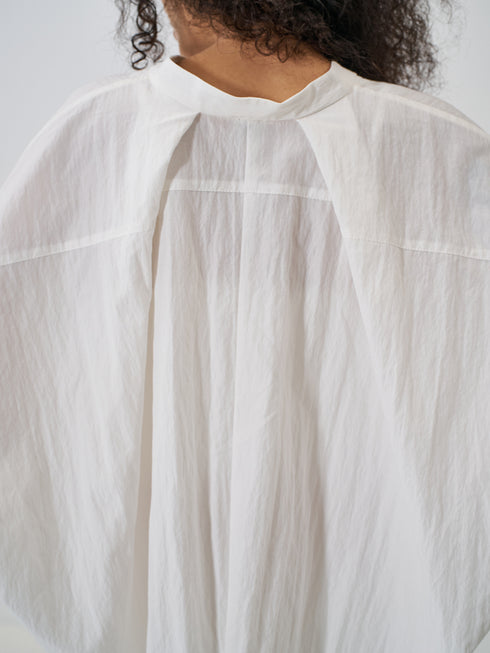 【 予約:2月上旬 】ROUND FORM SHIRT /Y261-11005