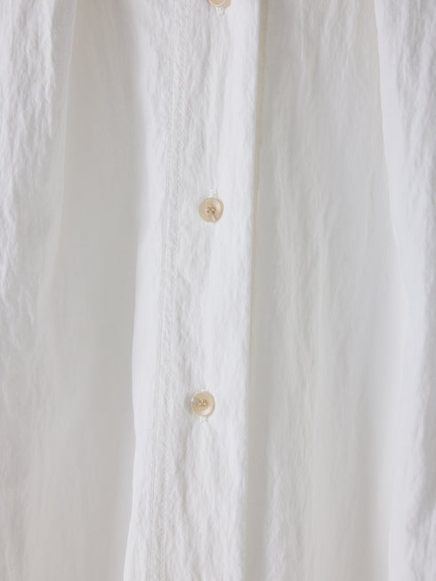 【 予約:2月上旬 】ROUND FORM SHIRT /Y261-11005