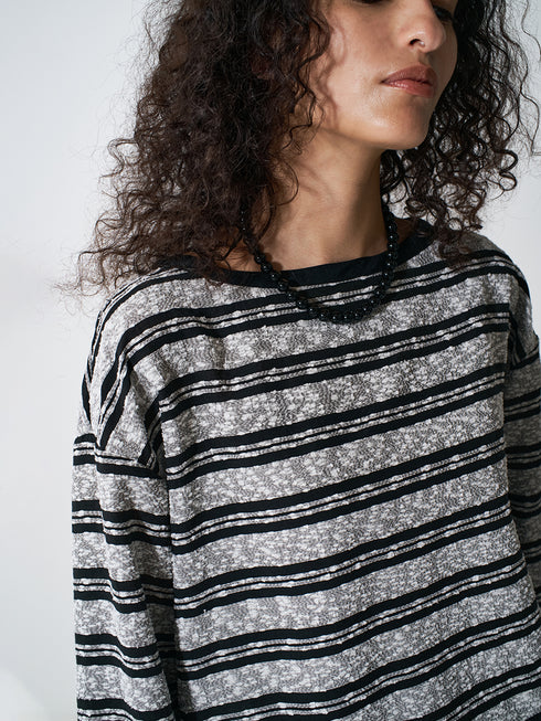 【 予約:2月上旬 】STP LONG TEE BLOUSE /Y261-11009