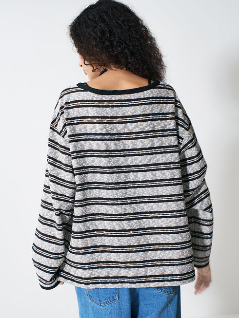 【 予約:2月上旬 】STP LONG TEE BLOUSE /Y261-11009