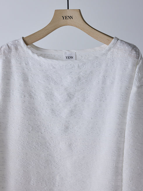 【 予約:2月上旬 】STP LONG TEE BLOUSE /Y261-11009