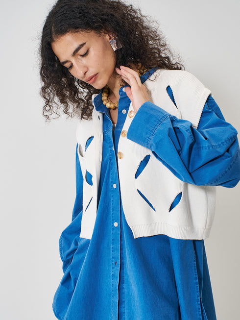 【 予約:2月上旬 】PIGMENT WASHED SHIRT /Y261-12007