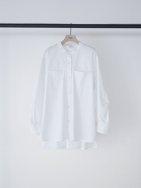 【 予約:2月上旬 】PIGMENT WASHED SHIRT /Y261-12007