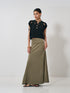 【 予約:2月上旬 】FIBRIL JERSEY SKIRT /Y261-21023